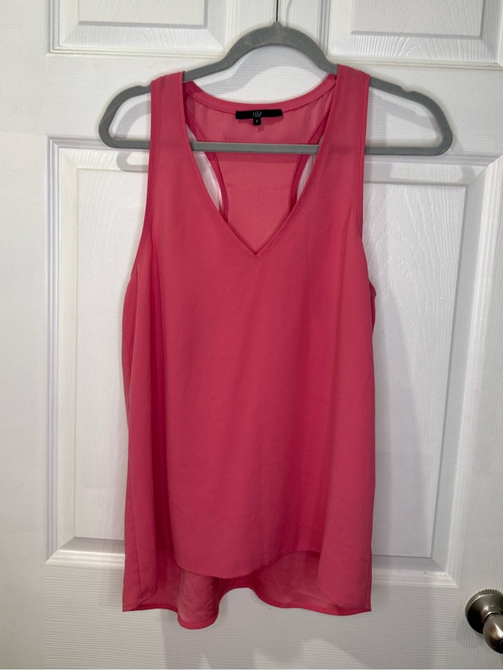 Tibi V-Neck Sleeveless Tank Top size 8